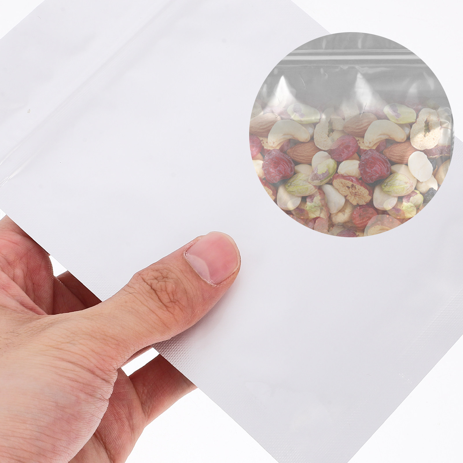 Snacks Food Usa - 50 sacs refermables hermétiques pour le