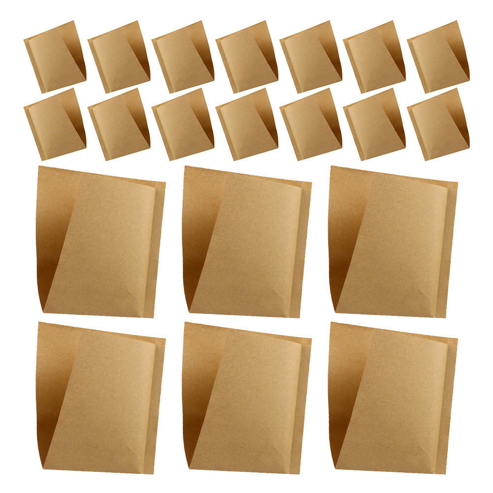 Food Day Snacks - Sacs triangulaires en papier Kraft pour