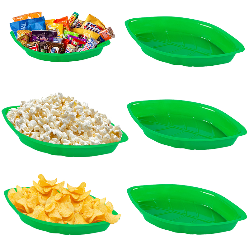 Food Snacks Chips - Plateau à collation réutilisable en forme