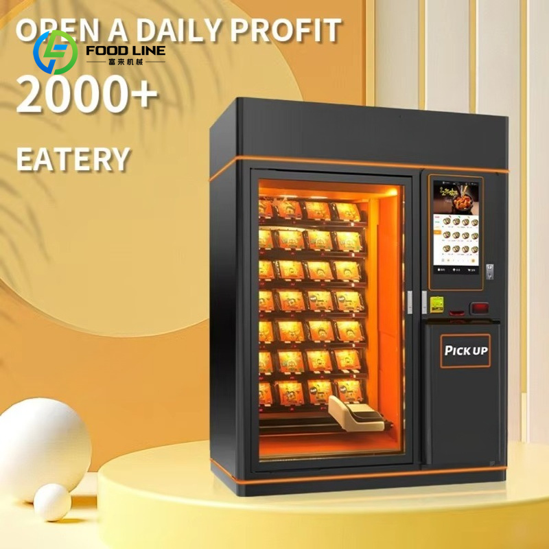 Snacks Food Usa - Distributeur automatique de nourriture chaude personnalisé,