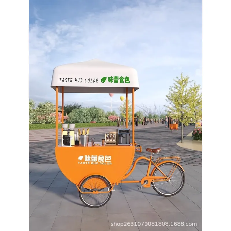 Snacks Food Usa - Chariot de Restauration Mobile d'Extérieur pour