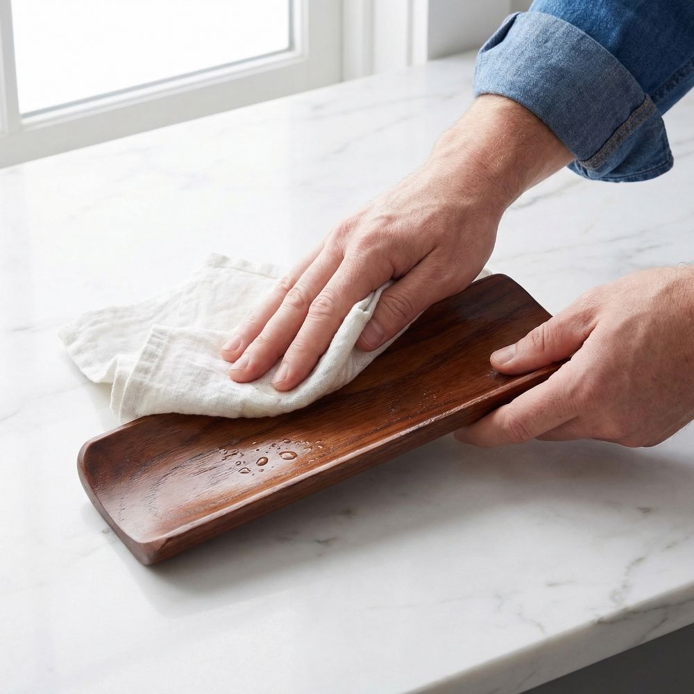 Food Platter Snacks - 2 assiettes de service en bois,