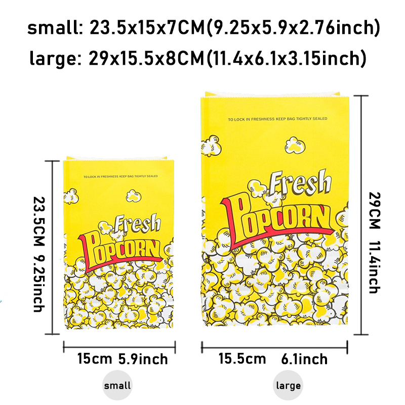 Sacs en papier jaunes pour ali - Food Day Snacks avis et prix