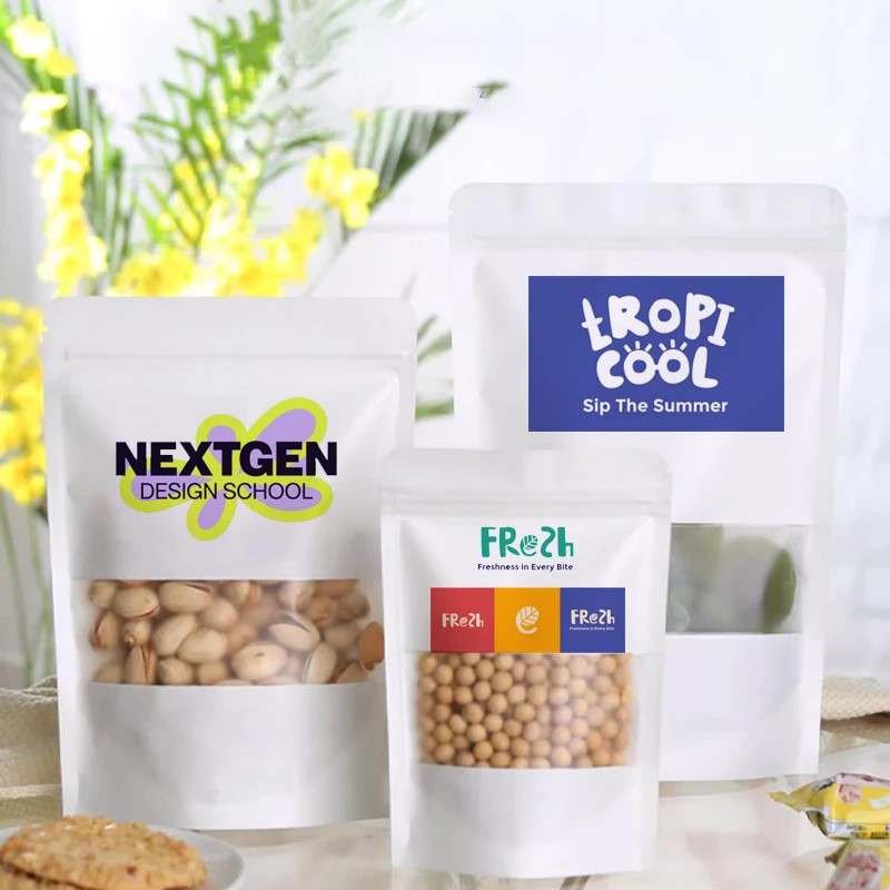 50 sacs personnalisés en papie - Food Day Snacks avis et prix