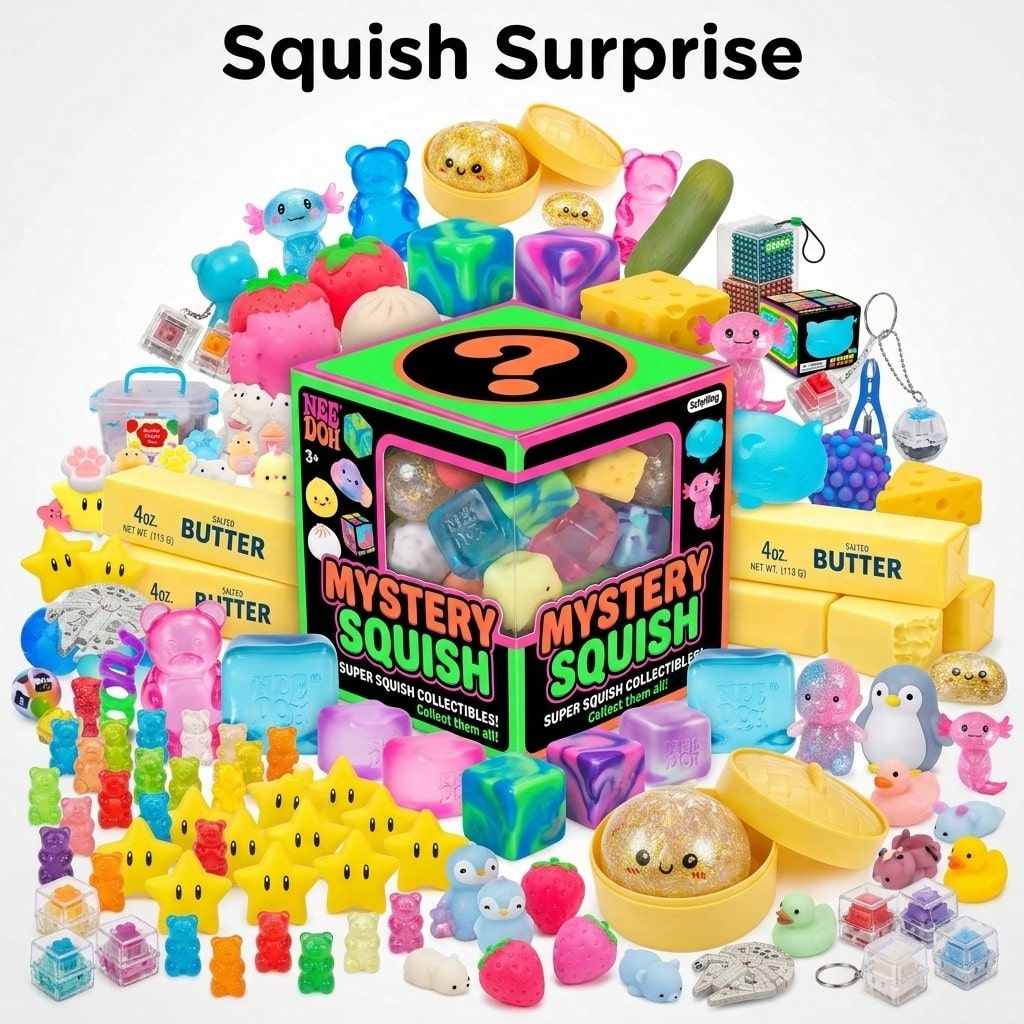 Boîte surprise - Jouets squish - Food And Snacks avis et prix