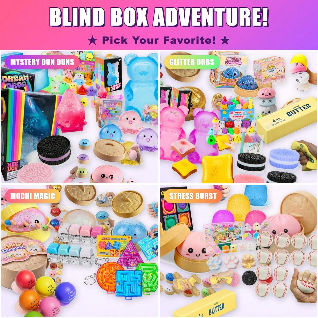 Boîte surprise - Jouets squish - Food And Snacks avis et prix