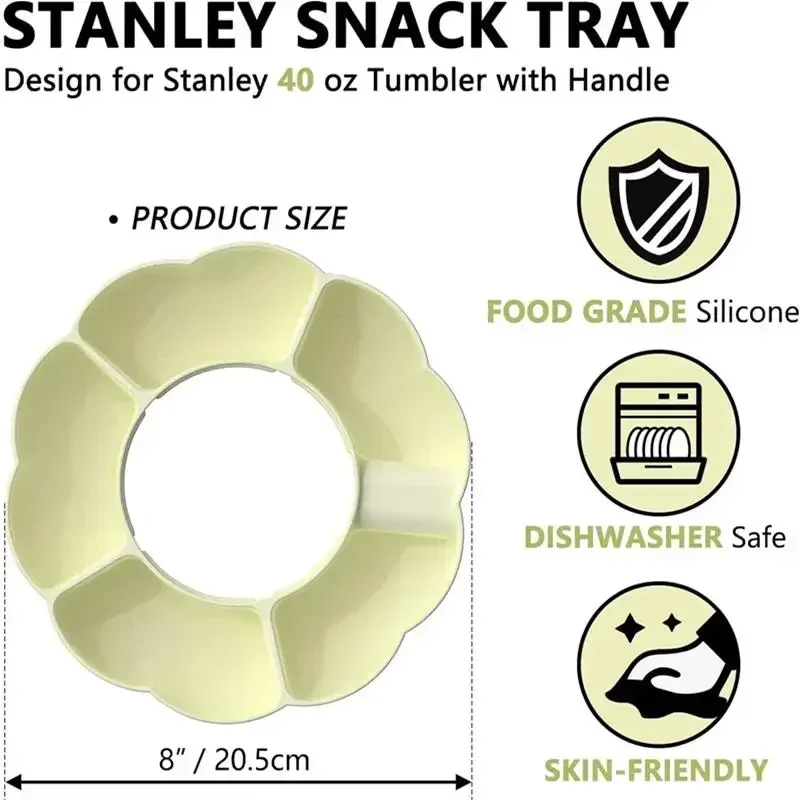 Plateau à Snack en Silicone, G - Food Platter Snacks avis et prix
