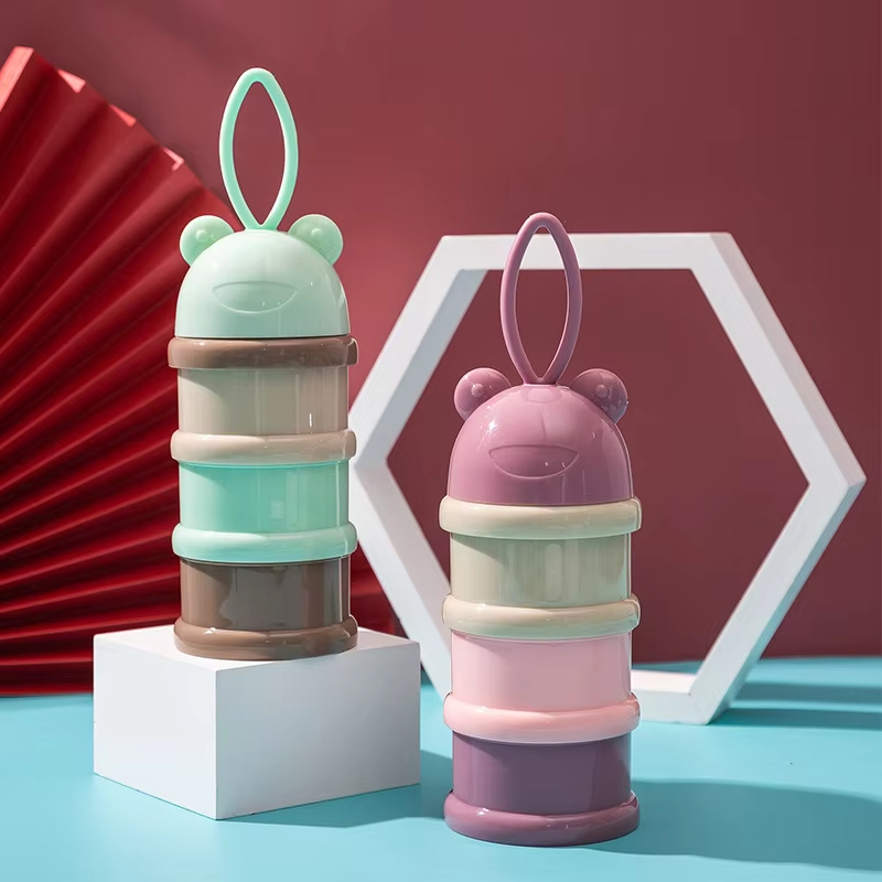 Boîte de lait en poudre coloré - Food Snacks For 1 Year Old avis et prix