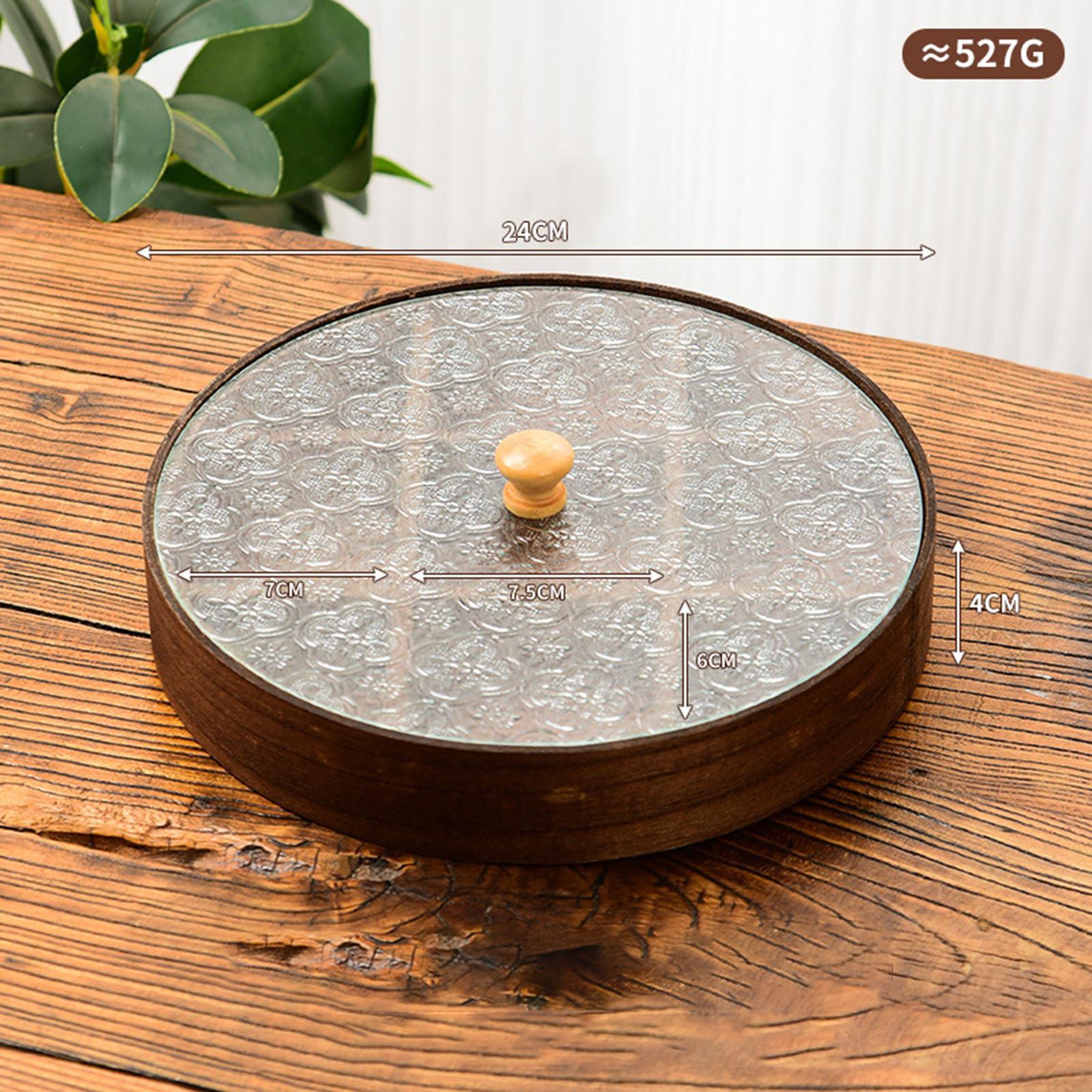 Bol de service en bois et verr - Food Platter Snacks avis et prix
